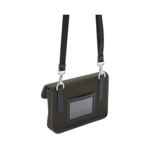 Re-Nylon and Saffiano leather smartphone case