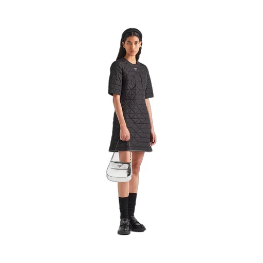 Short-sleeved Re-Nylon dress