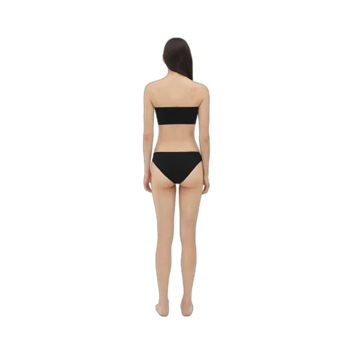 Stretch Nylon Bikini With Knot Ring