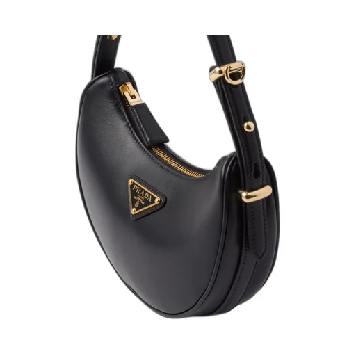 Prada Arqué leather mini shoulder bag