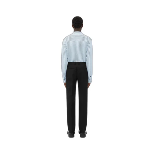 Sartorial Grain De Poudre Trousers