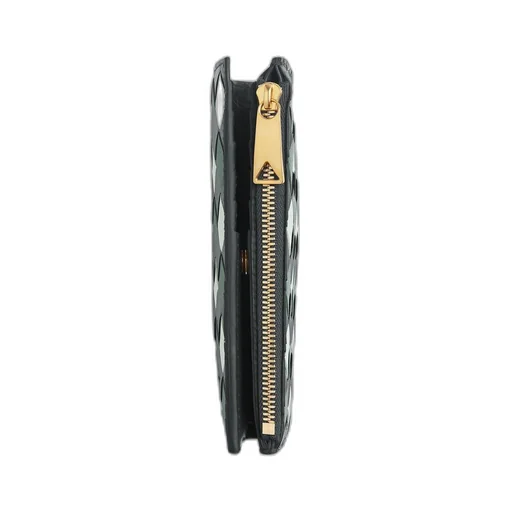 Medium Intrecciato Bi-Fold Zip Wallet