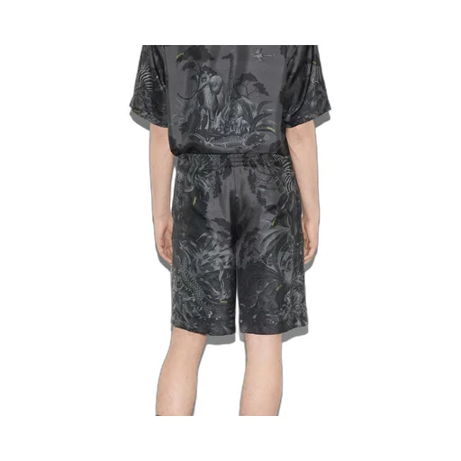 Gucci flora and fauna print silk shorts