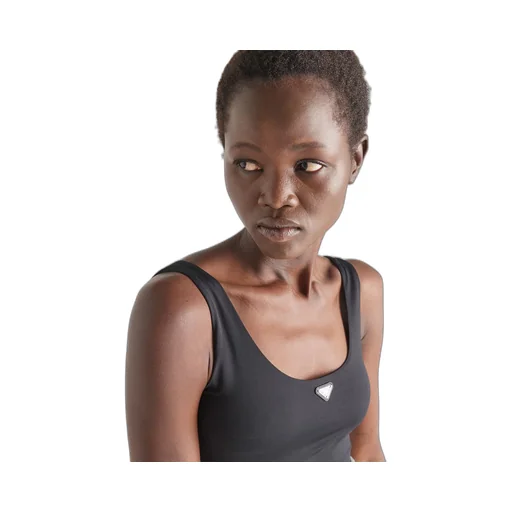 Stretch jersey top