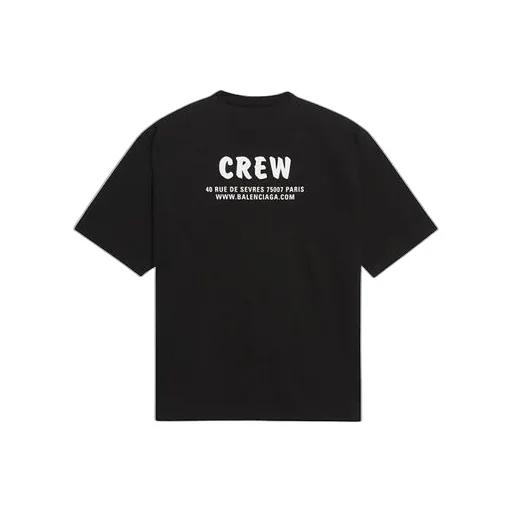 Crew Print Loose T-Shirt