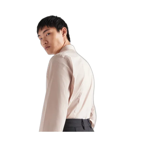 Stretch cotton shirt
