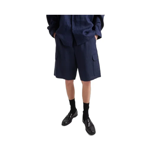Linen Bermudas
