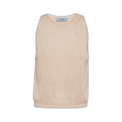 Cashmere tank top