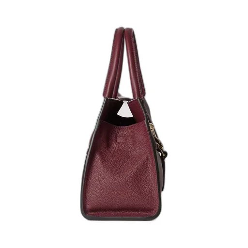 Medium tote bag with hook closure