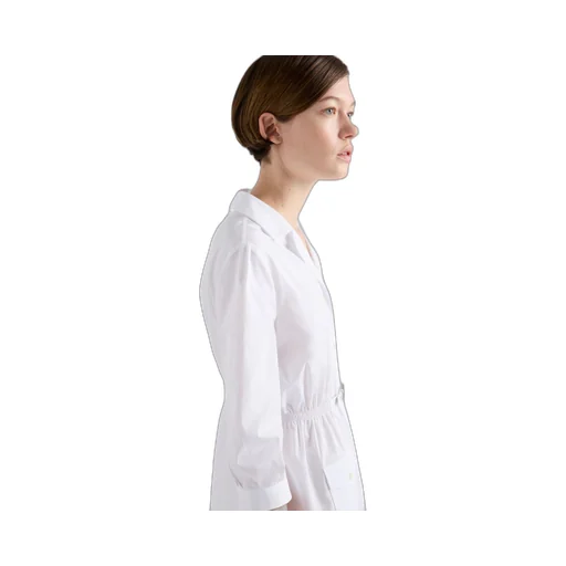 Poplin mini-dress