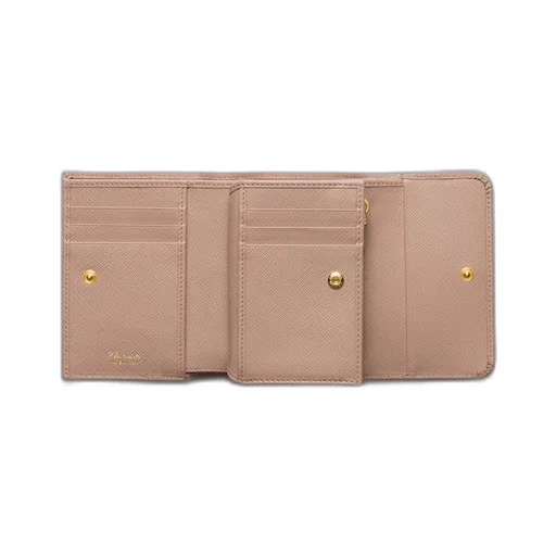 Small Saffiano Leather Wallet
