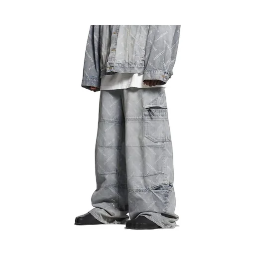 Bal Diagonal Allover Cargo Pants
