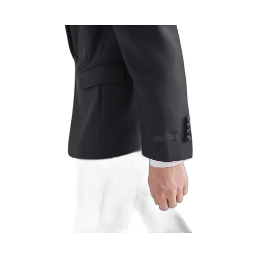 Single-breasted wool and mohair tuxedo