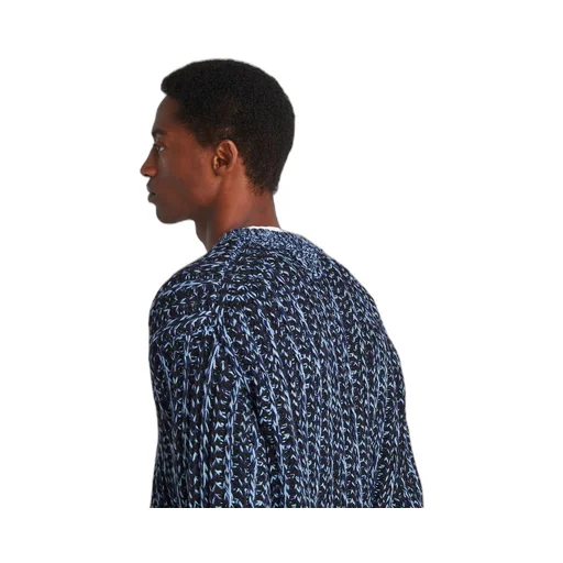 Wool and cashmere crew-neck sweater
