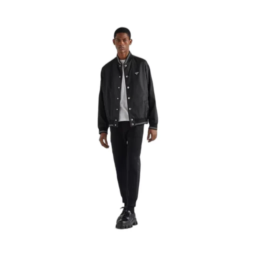 Sweatpants with Re-Nylon details