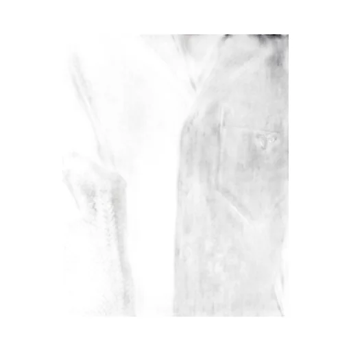 Short-sleeved selvedge denim shirt