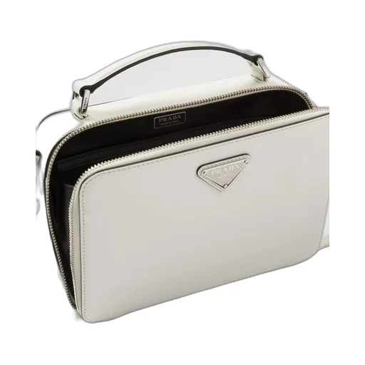 Medium Prada Brique Saffiano leather bag