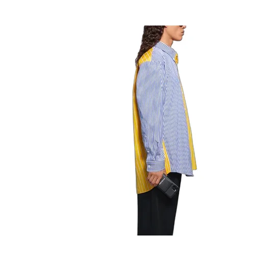 Stripe Loose Sleeve Shirt