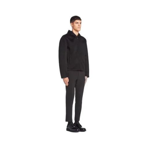 Cashmere blouson jacket