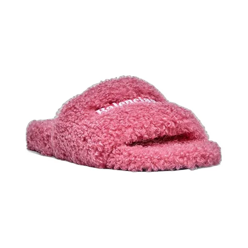 Furry Slide Sandal