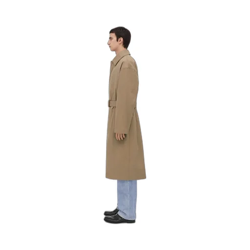 Light Cotton Twill Trench Coat
