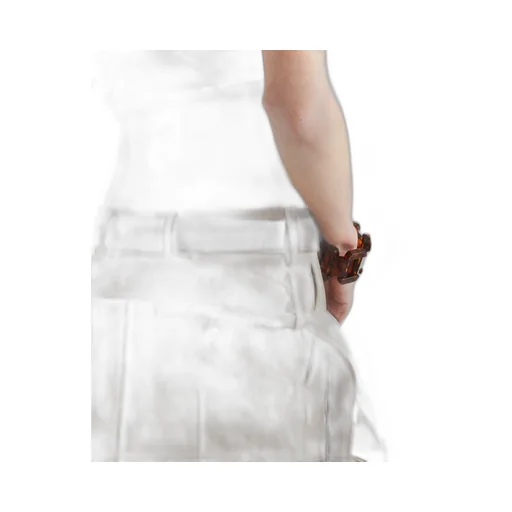 Cotton twill skirt