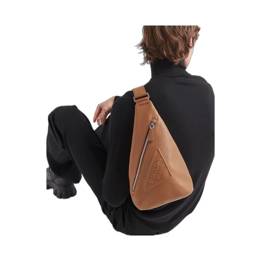 Prada Cross leather bag