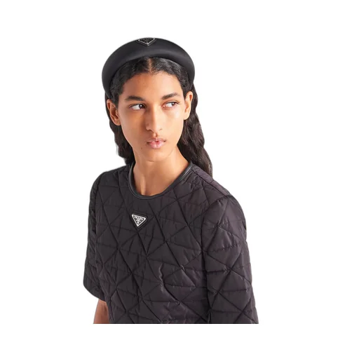 Short-sleeved Re-Nylon dress