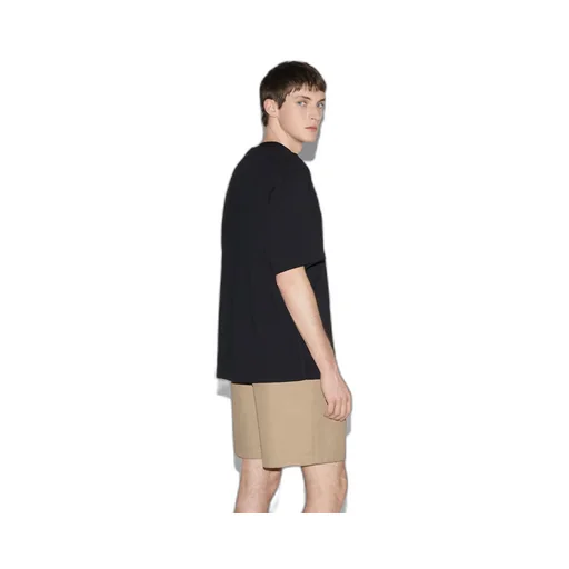 Cotton jersey T-shirt with embroidery