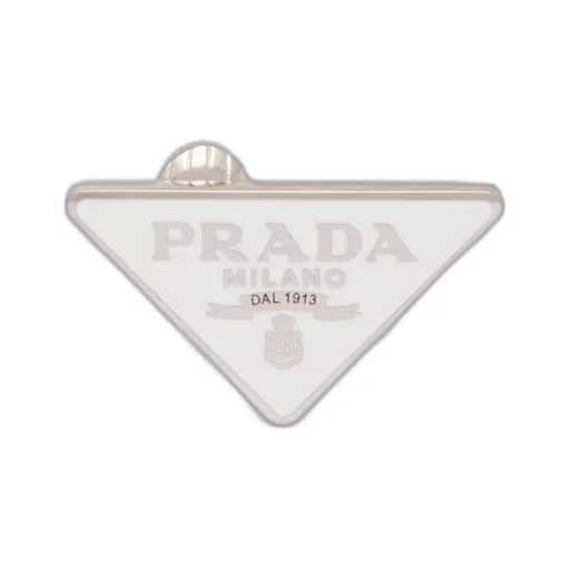 Prada Symbole clip left earring