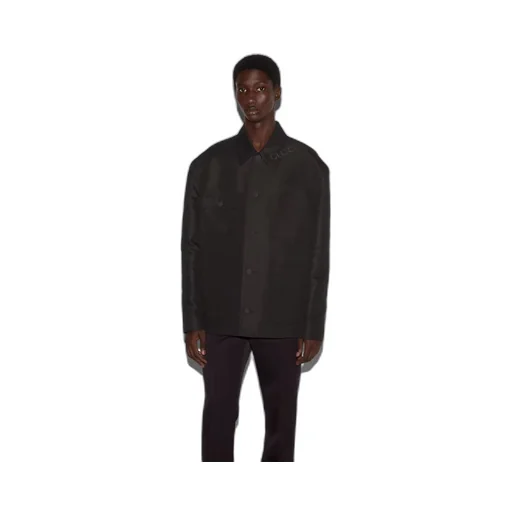 Technical cotton jacket