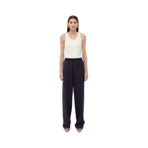 Striped Wool Trousers
