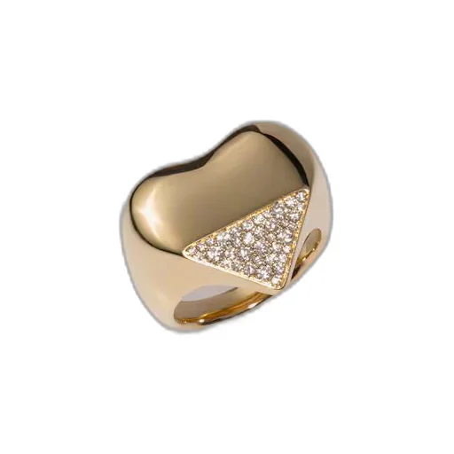 Eternal Gold ring - yellow gold and diamonds