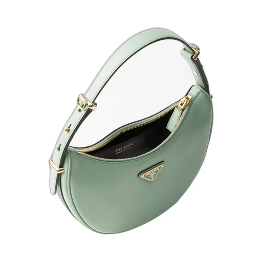 Prada Arqué leather shoulder bag