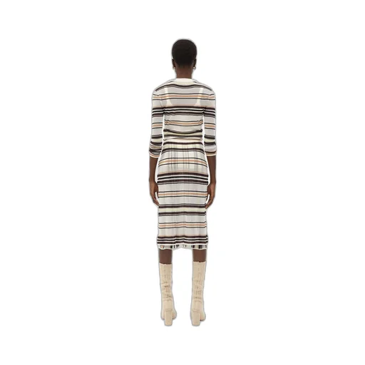 Striped Cotton Skirt