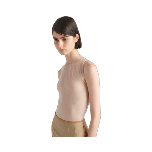 Cashmere tank top