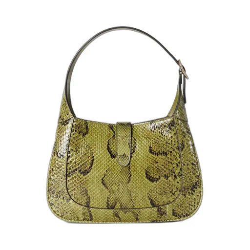 Gucci Jackie python shoulder bag