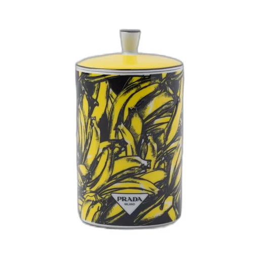 Porcelain scented candle - Banana