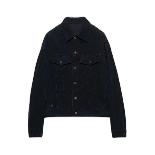 Corduroy blouson jacket