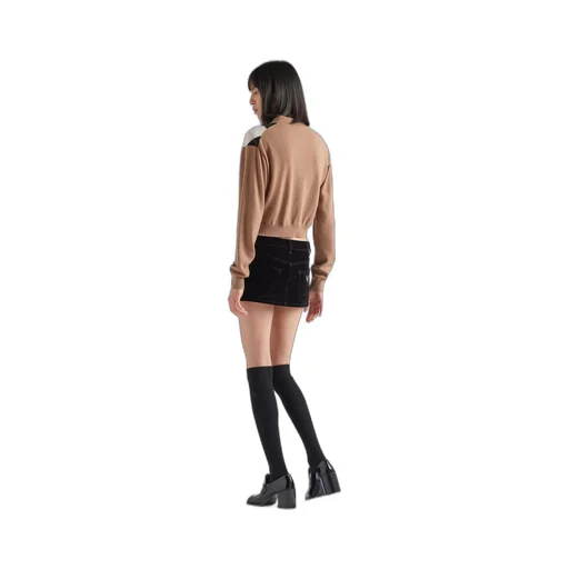 Cashmere polo shirt