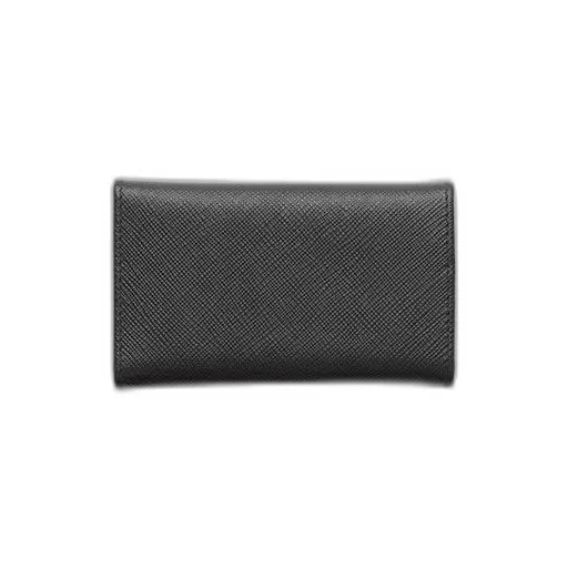 Saffiano leather key case