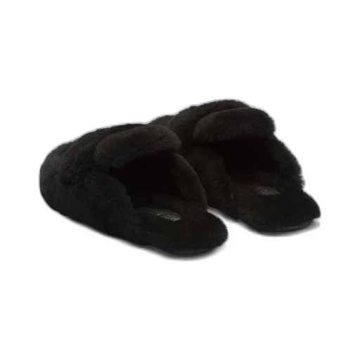 Shearling mules
