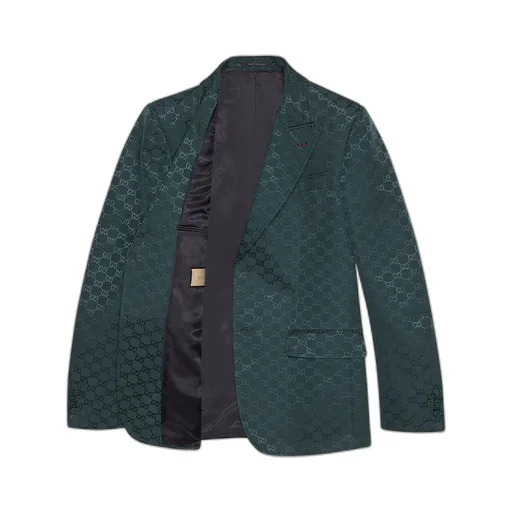 GG cotton faille jacket