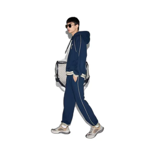 Cotton jersey jogging trouser