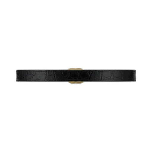 GG Marmont caimn belt with shiny buckle