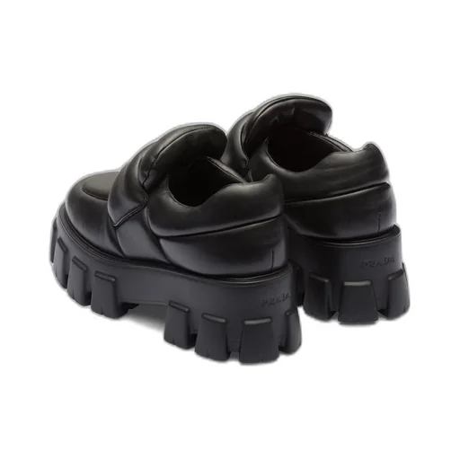 Soft padded nappa leather loafers