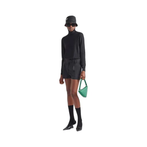 Superfine wool turtleneck sweater