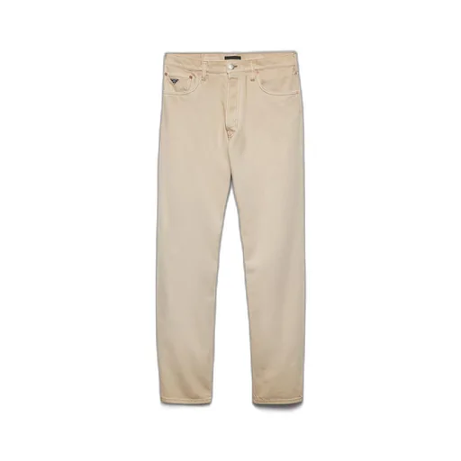Old-look bull denim jeans