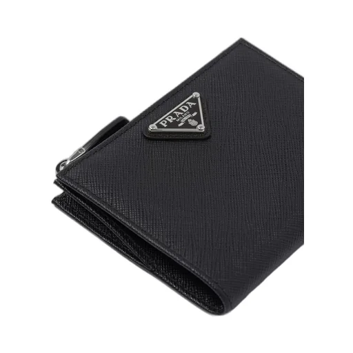 Small Saffiano leather wallet
