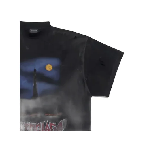 Paris Moon T-Shirt Oversized